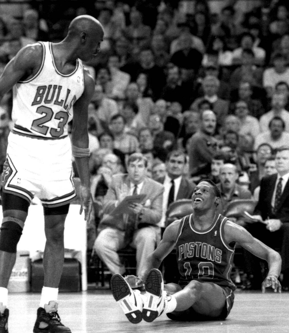 Michael Jordan & Dennis Rodman 1990 