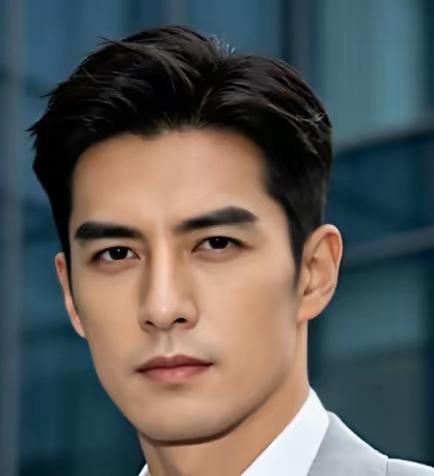 这张五官满足所有美男的标准，标准的国字脸方正有型，天庭饱满，地阁方圆，下额内收上