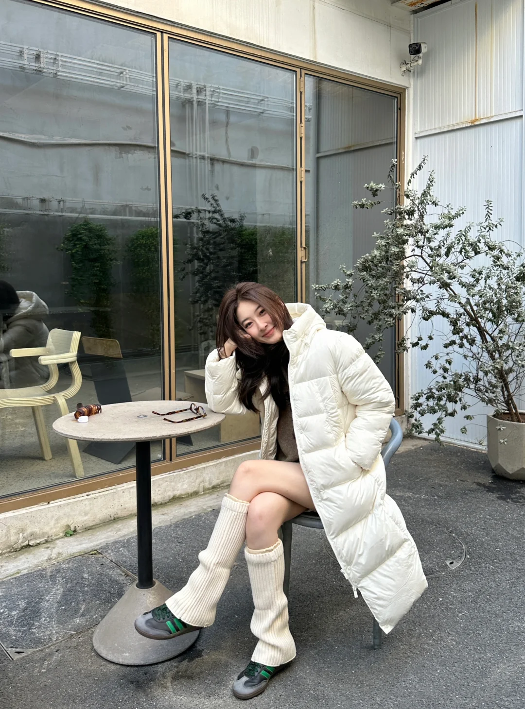 穿喜欢的羽绒服入冬❄️