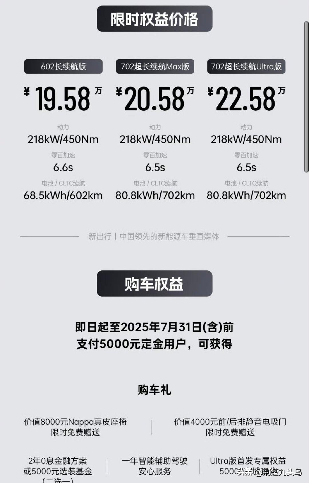 在20w左右这个价位做纯电车就是要精打细算地去做加减法，G7临时增加了602的6