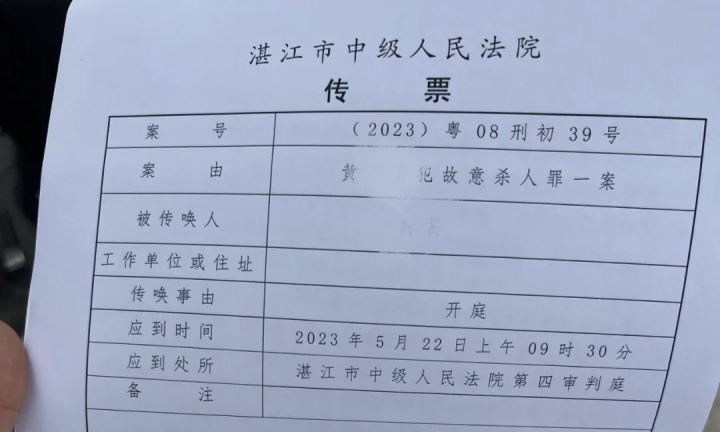 追求不成嫌疑人做出疯狂举动, 广东湛江当街杀人案一审即将开庭