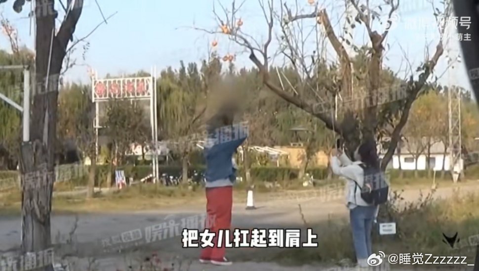 #王传君为女儿交罚款摘柿子#王传君：没问题，爸爸满足你的小愿望工作人员：没问题，
