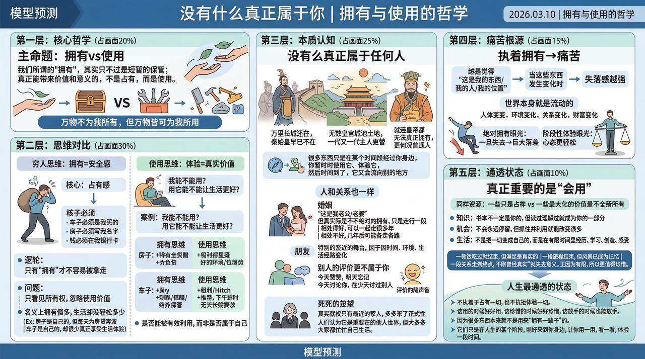 顶级的智慧是租用而非拥有！