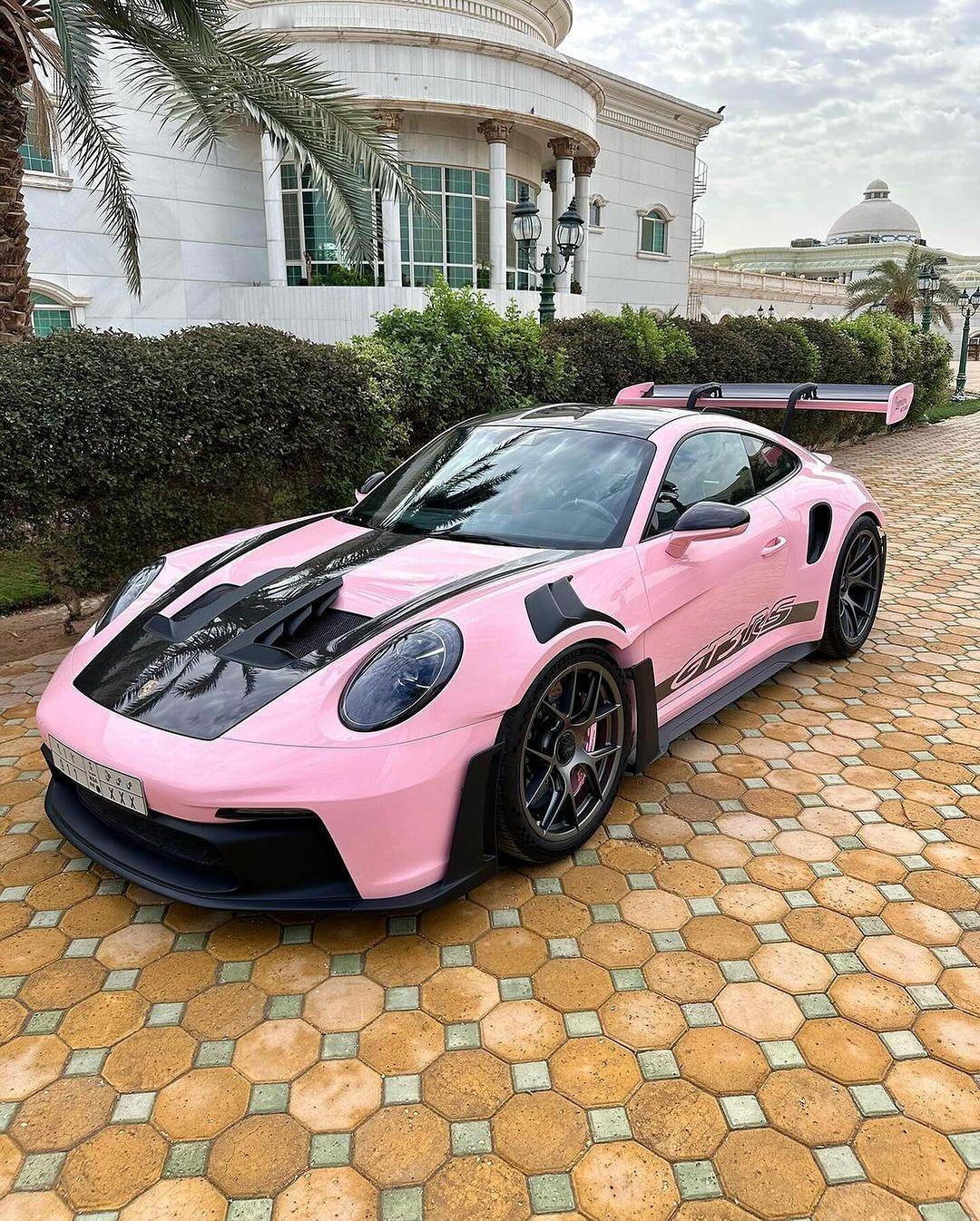 Porsche 992 Hermes Pink Sakura GT3 RS 