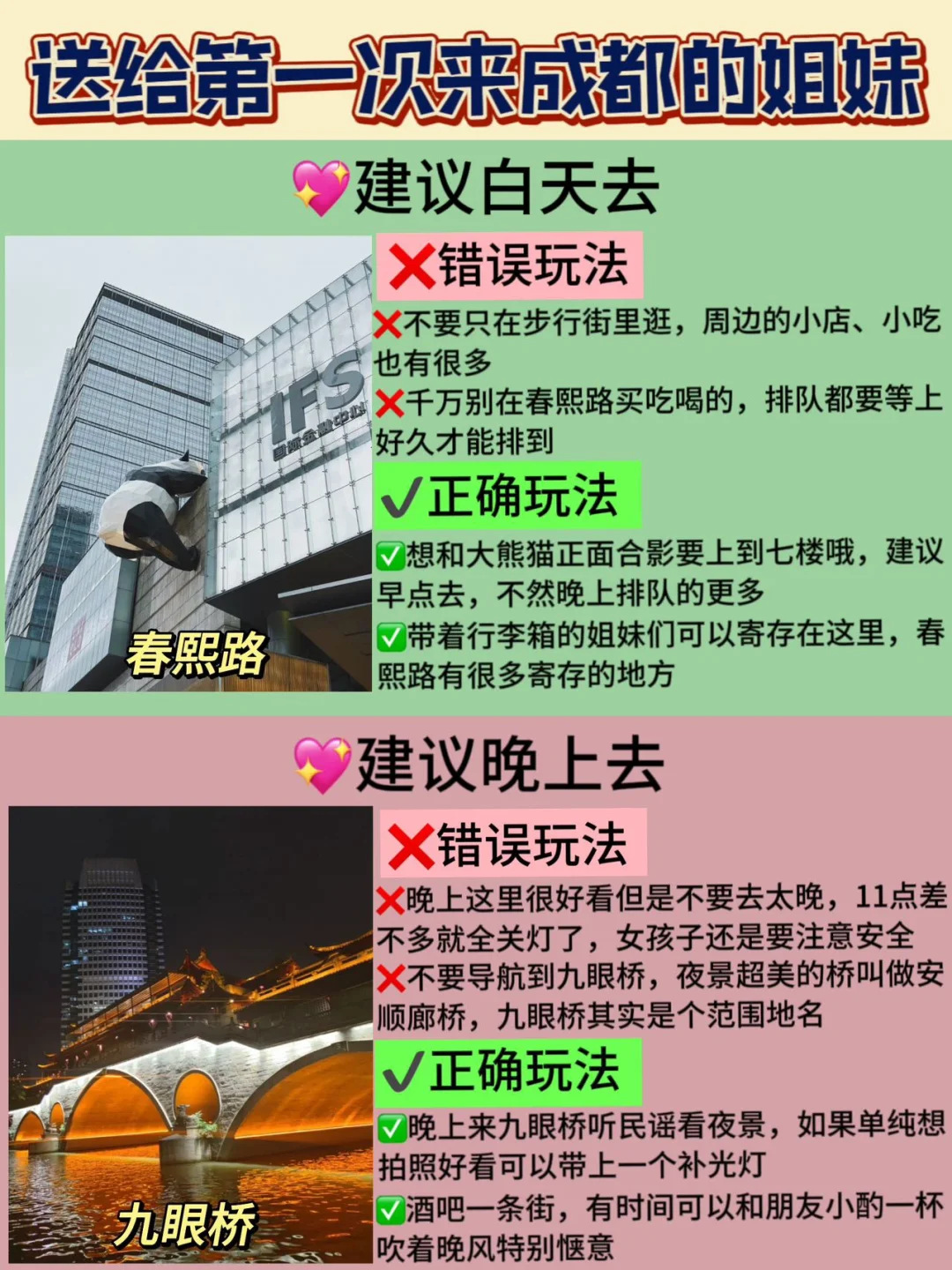 去过成都③次后😭总结了这些经验……