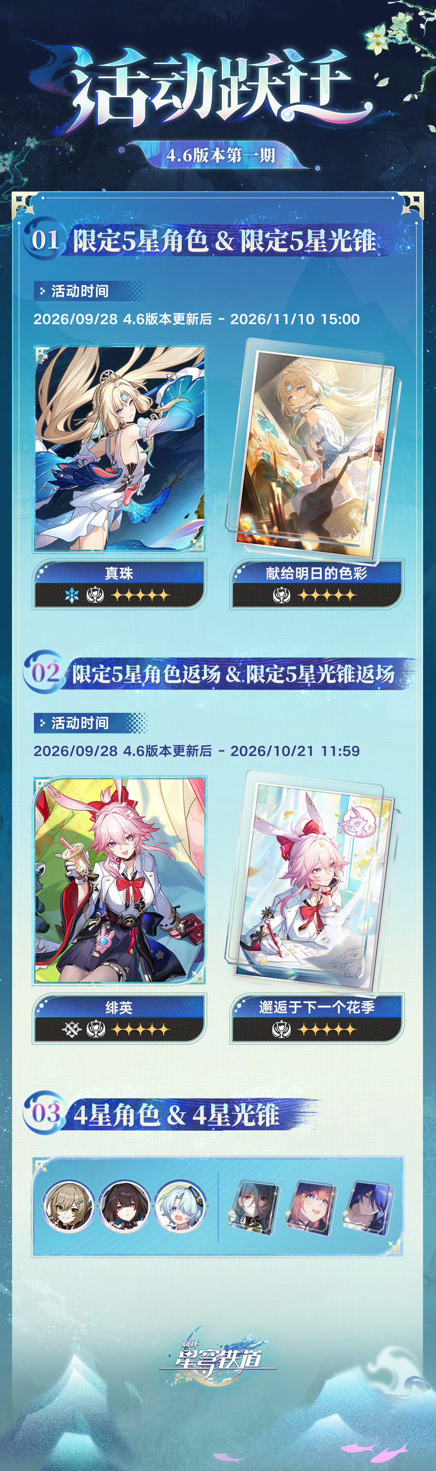 崩坏星穹铁道[超话]崩坏星穹铁道开学的第一局游戏 宝子们来了，崩坏三：十周年来了