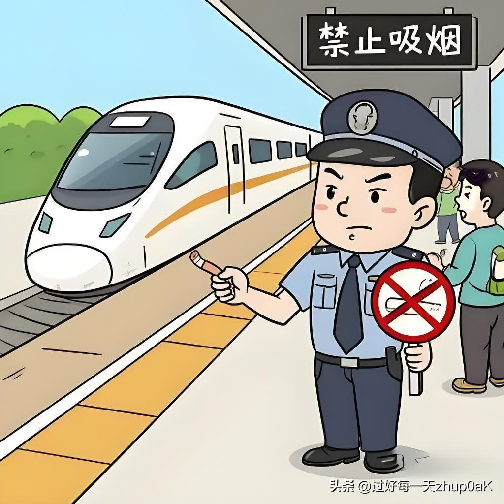 个人认为，高铁站台禁烟没有什么难推行的，只要宣传到位，提醒到位，处罚到位就OK了