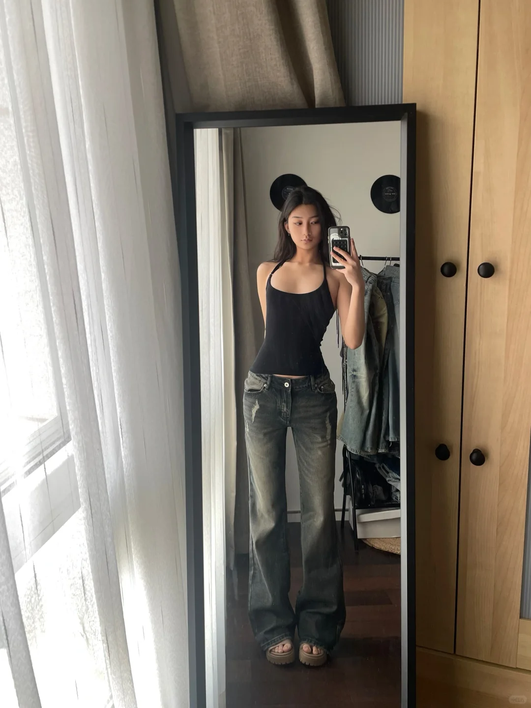 好完美的裤子