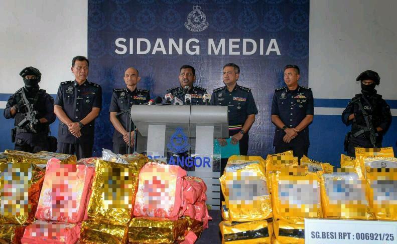 马来西亚警方过去一个月在全国展开六次肃毒行动，成功瓦解一个引入芬太尼并制造电子烟