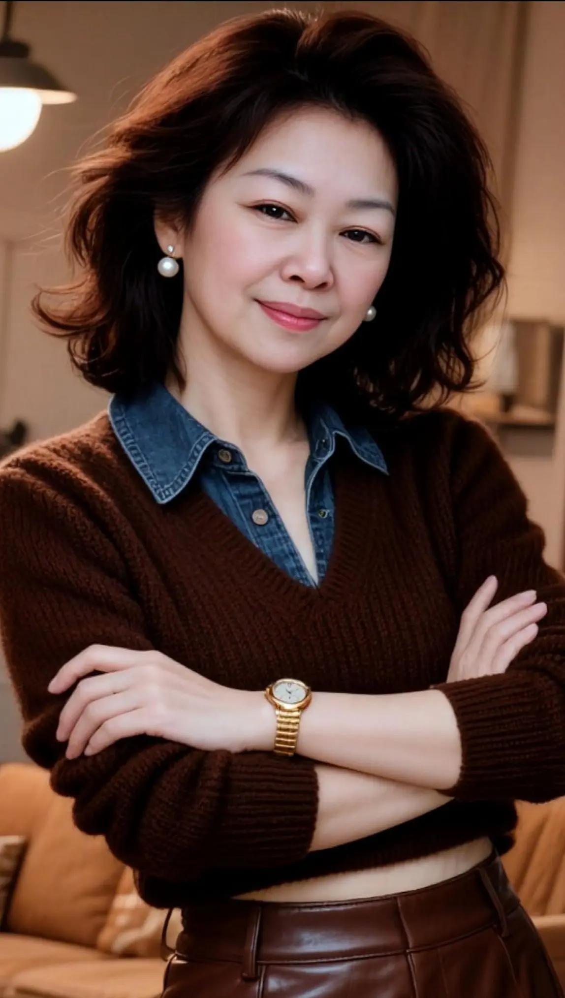 AI温馨时髦写真ai创作 ai知性优雅风范