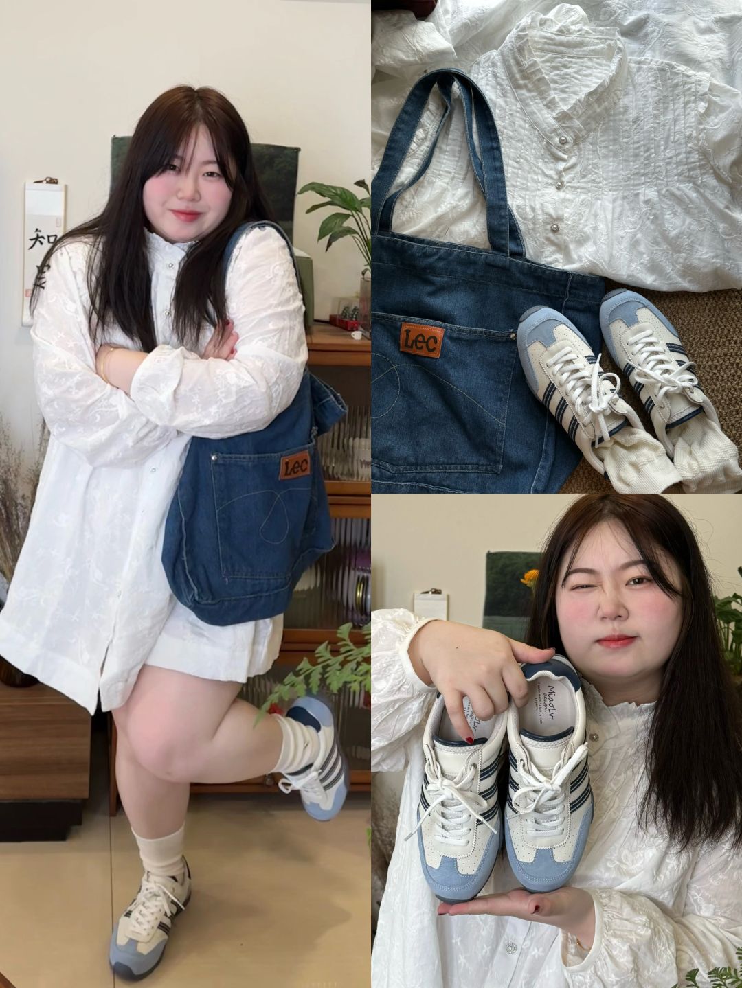 170斤不费力穿搭｜春季韩系简约look