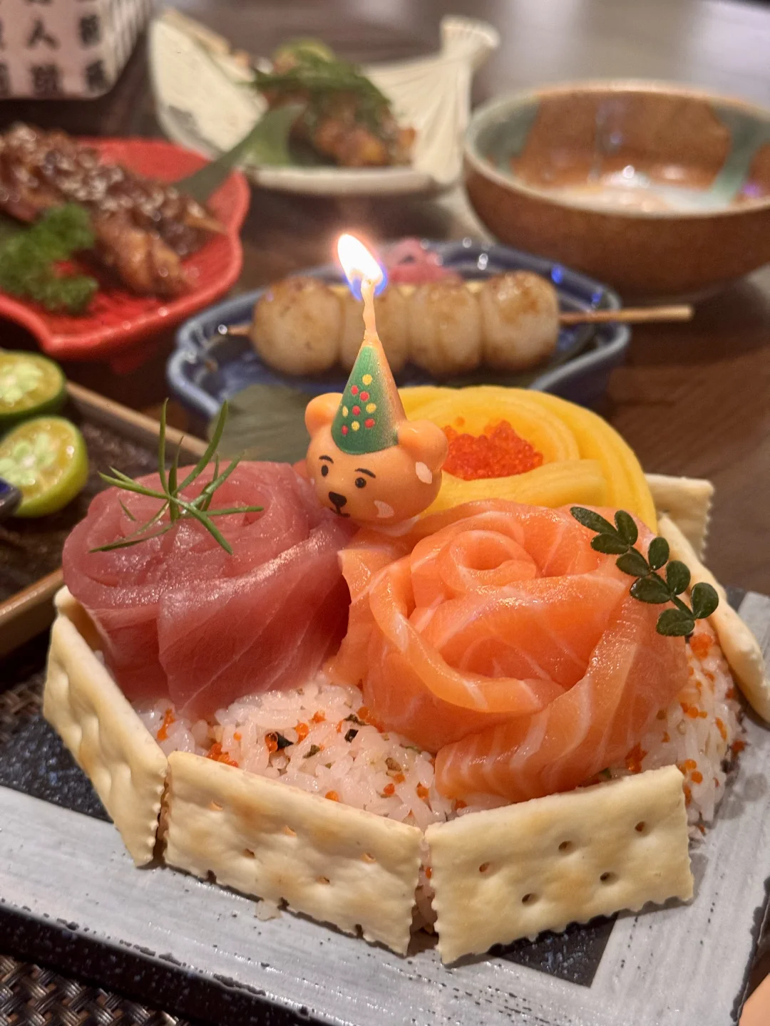 居然在居酒屋解锁了生日惊喜！真绝了…