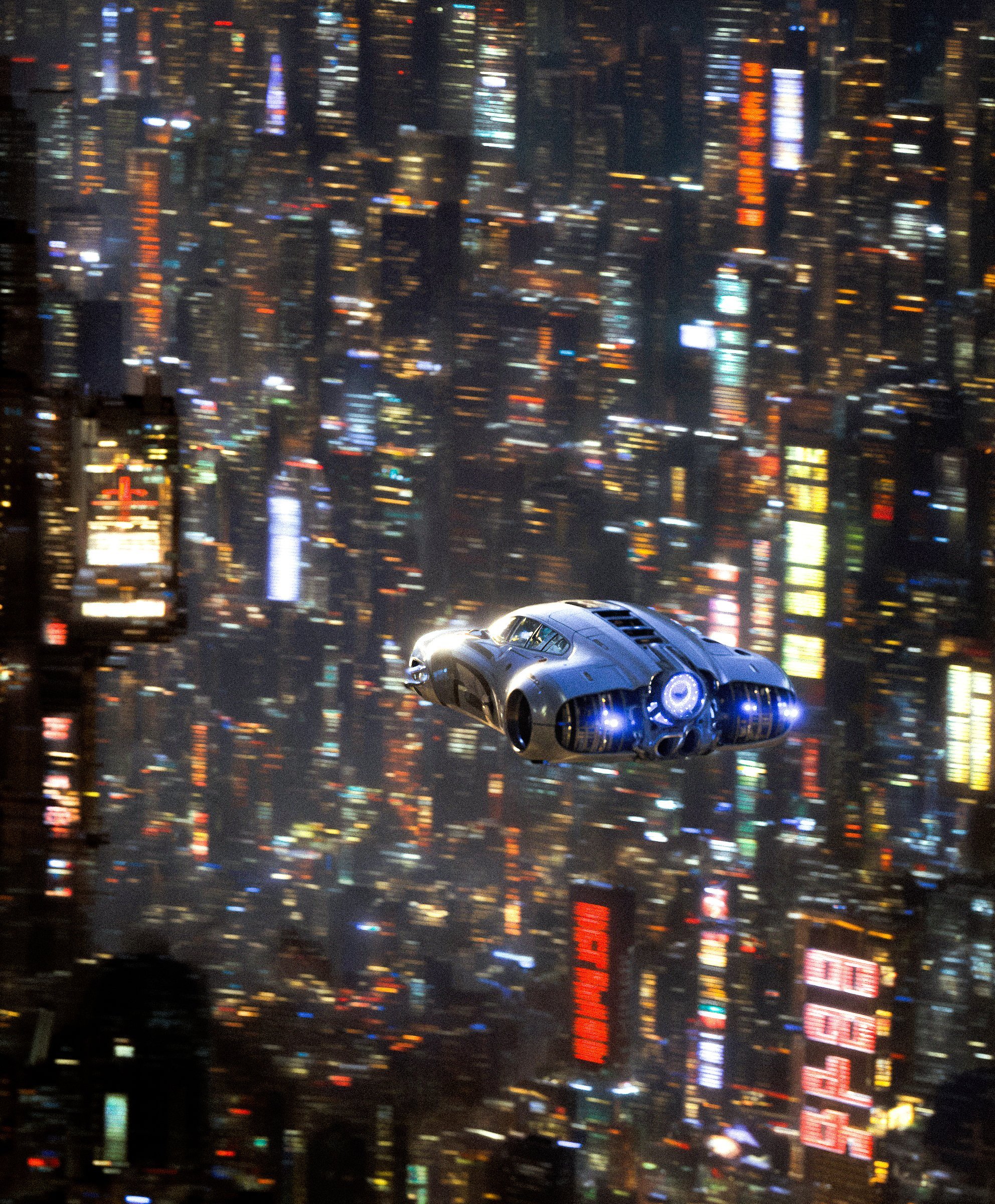 未来的浮空车 ​​​