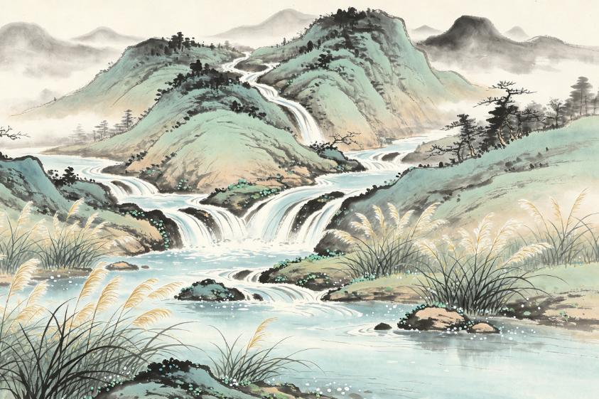 品读《山海经》622——《大荒南经》蒲山，澧水

原文：
又有蒲山，澧（li）水