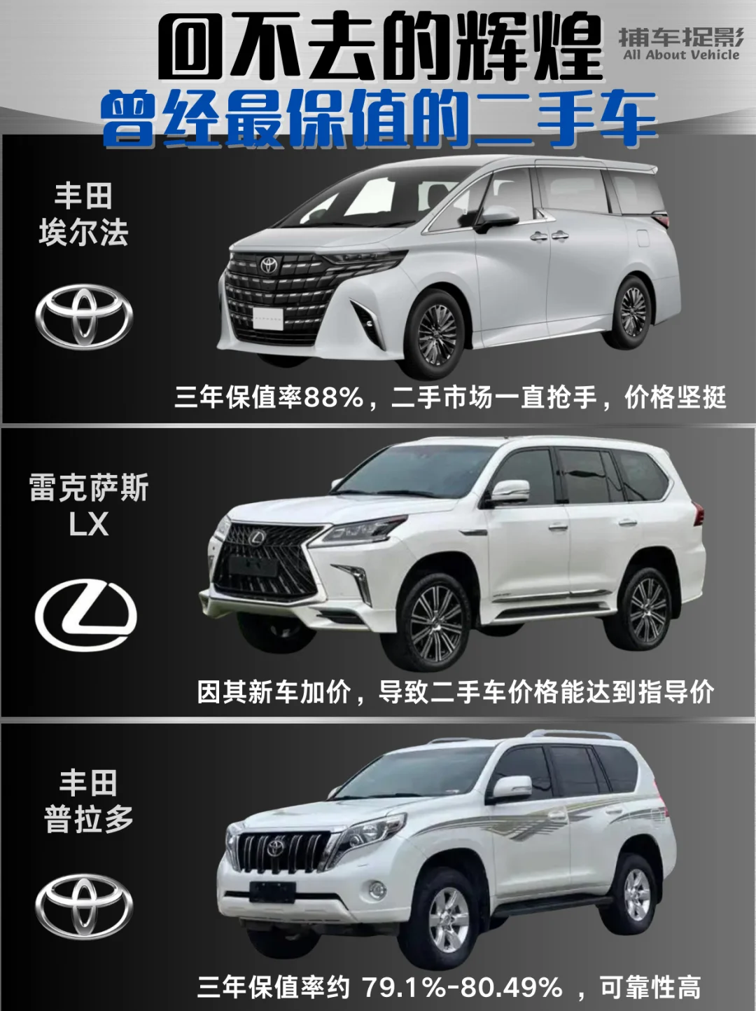 回不去的辉煌｜曾经最保值的二手车