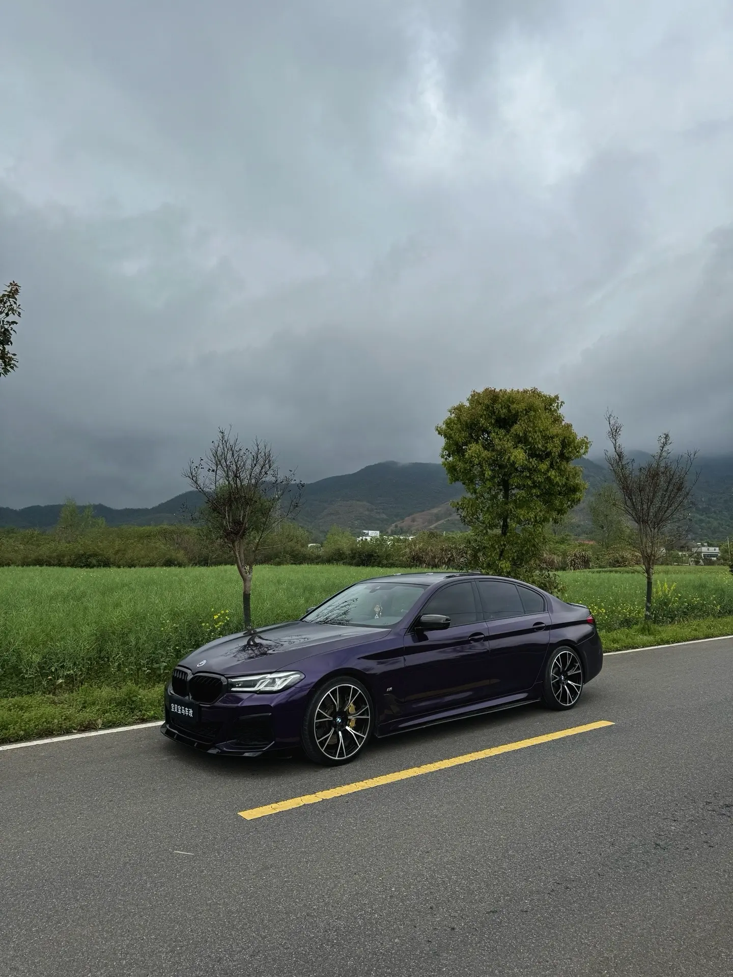 宝马5系 改色膜案例分享 BBFORGED bmw