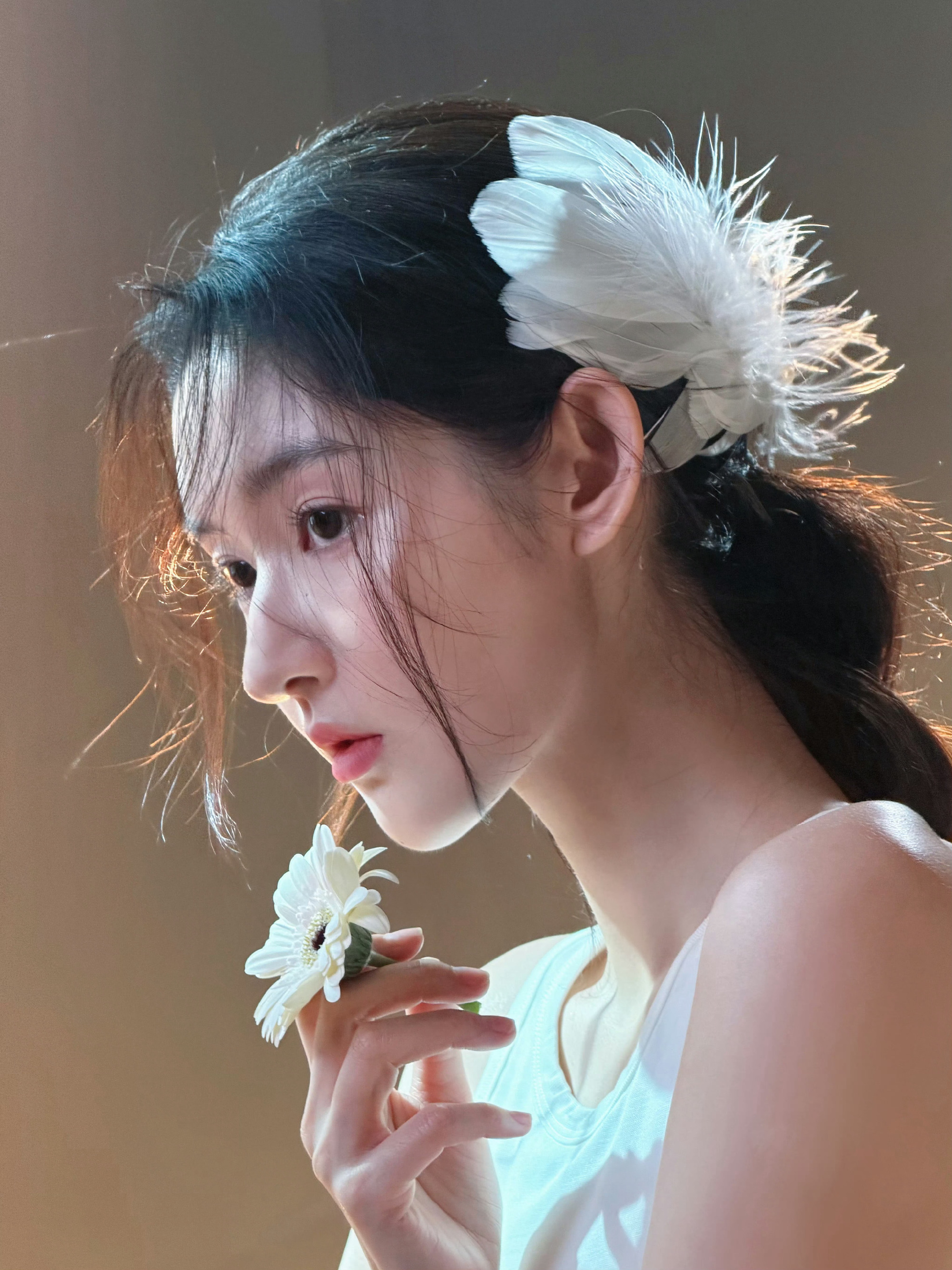 王玉雯在白鹿面前很少化妆 王玉雯，白裙子舞蹈风，北舞王姐好绝。王玉雯