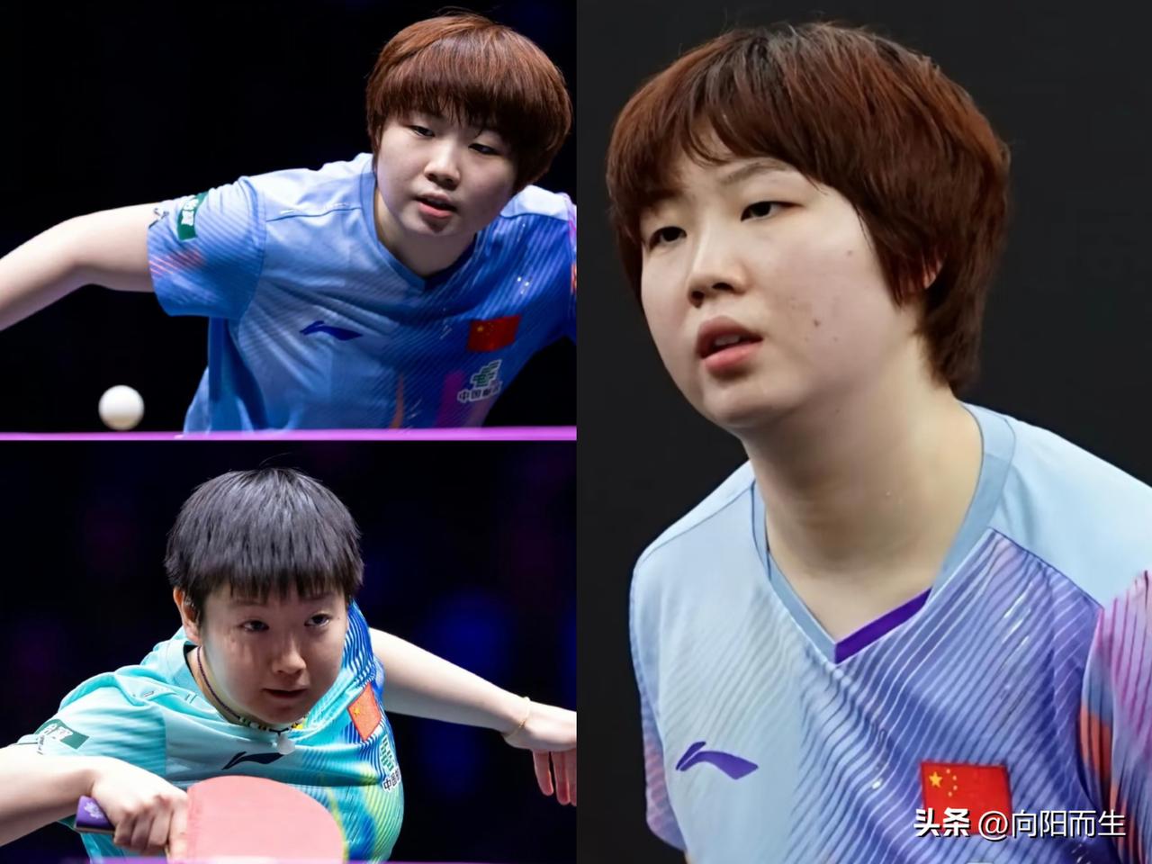 说实话，
蒯曼这次是真的打疯了！
4比2赢了莎莎不说，中间竟然还打了个11比2，