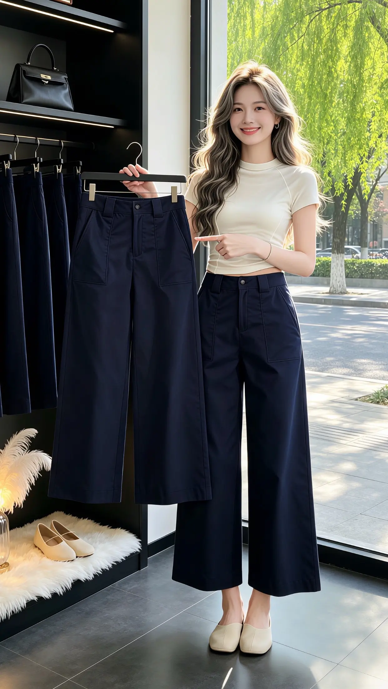 显瘦显高显气质 修饰腿型的裤子 百搭神裤人手一条 怎么将牛仔裤穿出高级...