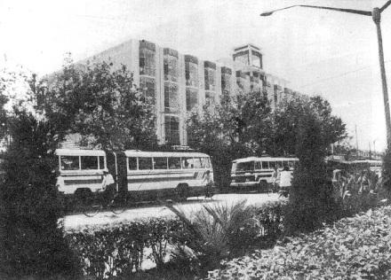 湖北荆州老照片：1985年江陵汽车客运站