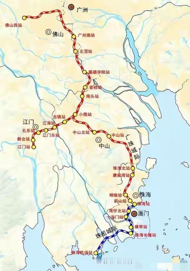 乘坐过广珠城际铁路每天到广州通勤的顺德、江门、中山人都知道，真的像坐地铁般方便快