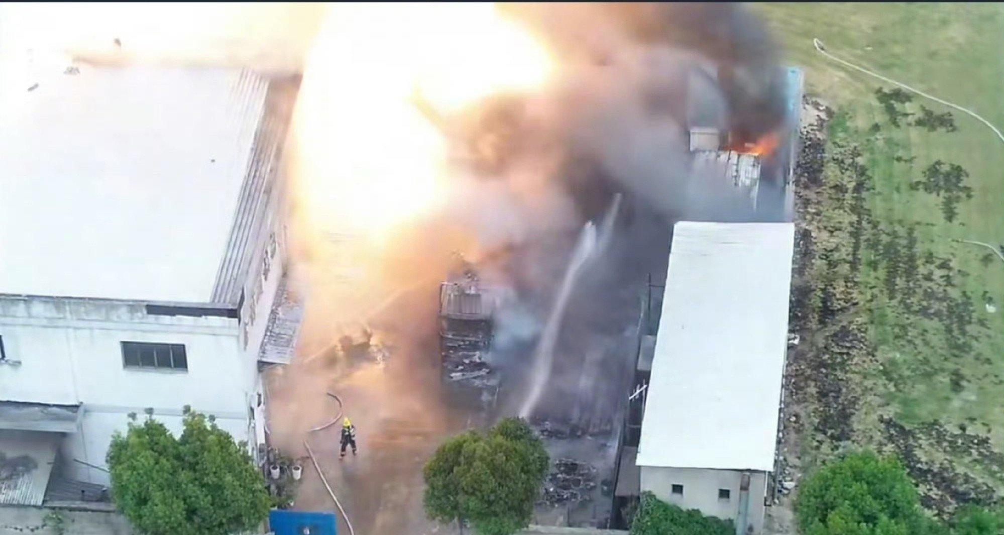 多方回应苏州一厂房爆炸【苏州一厂房发生爆炸】6月3日，多名网友发布视频称江苏苏州