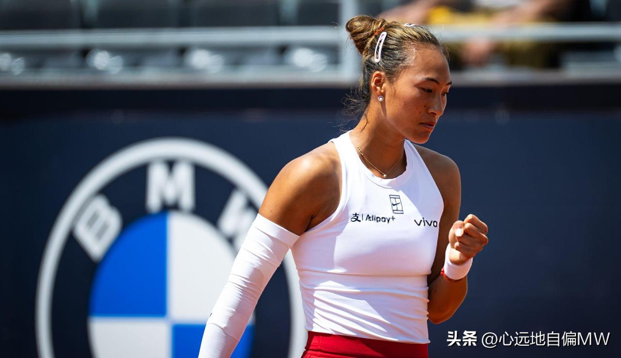 郑钦文战胜世界第一萨巴伦卡，欧耶！


2025WTA1000罗马站，中国🇨?