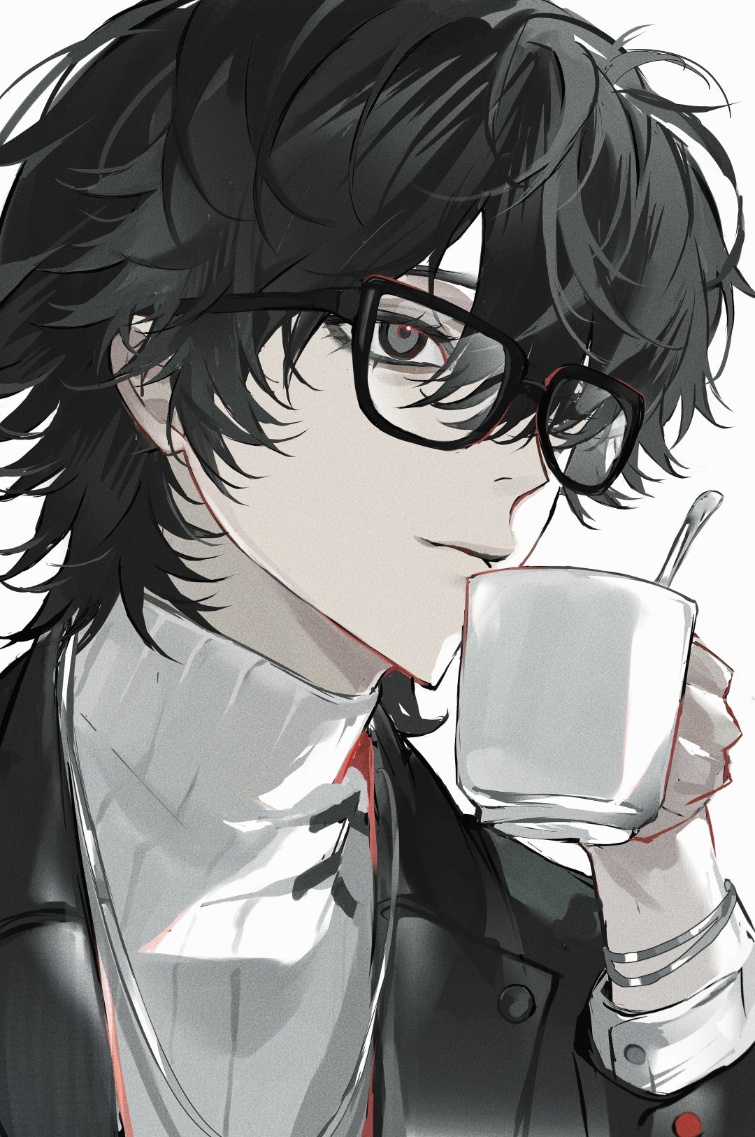 来杯卢布朗咖啡吗？☕cr.后十一日 女神异闻录5[超话]  