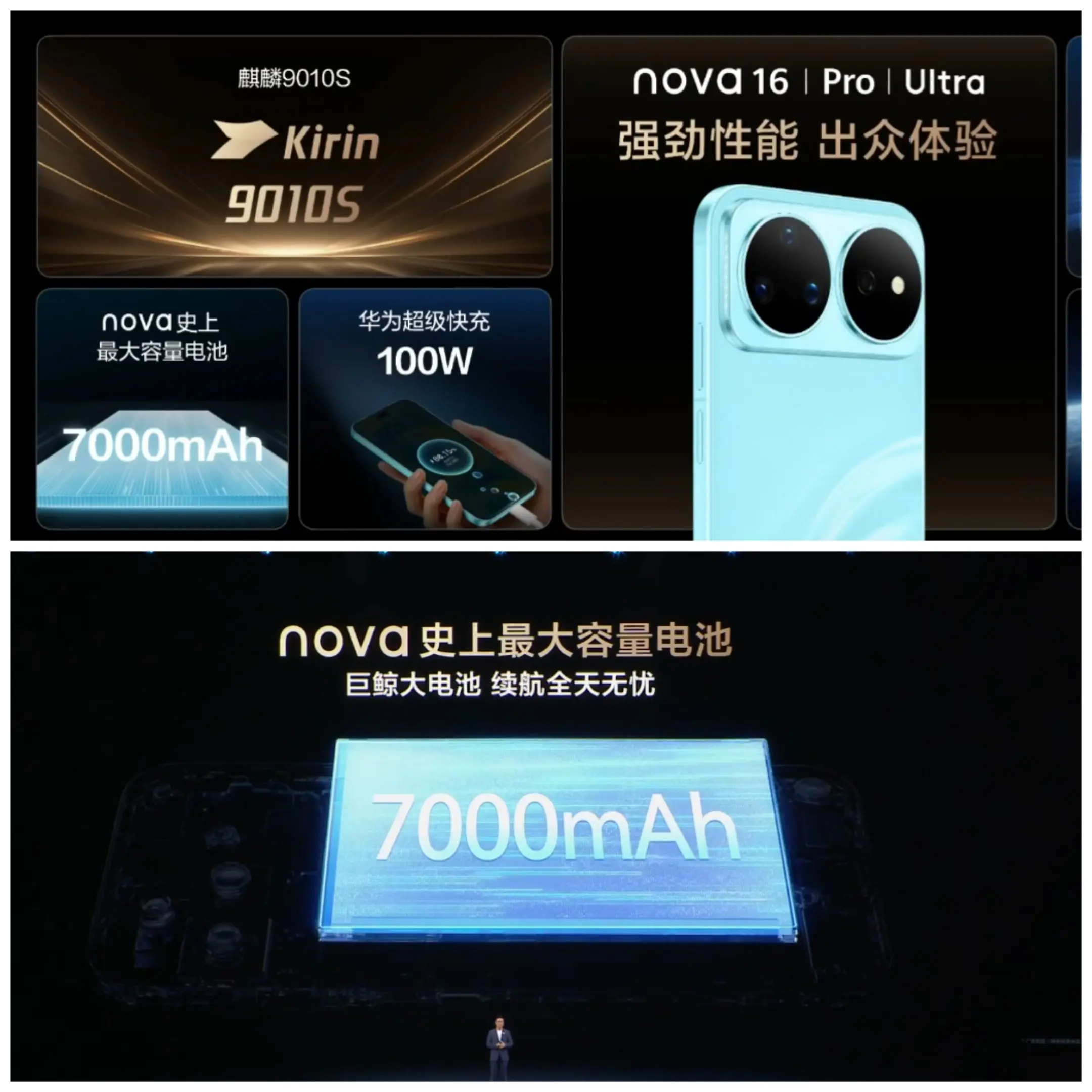 最新的华为nova16系列9010S.友商靠什么来打呢
