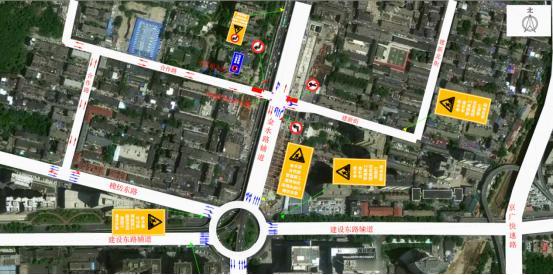 请注意，因为施工，郑州这一区域实施临时围挡！
4月14日至7月15日，郑州地铁7