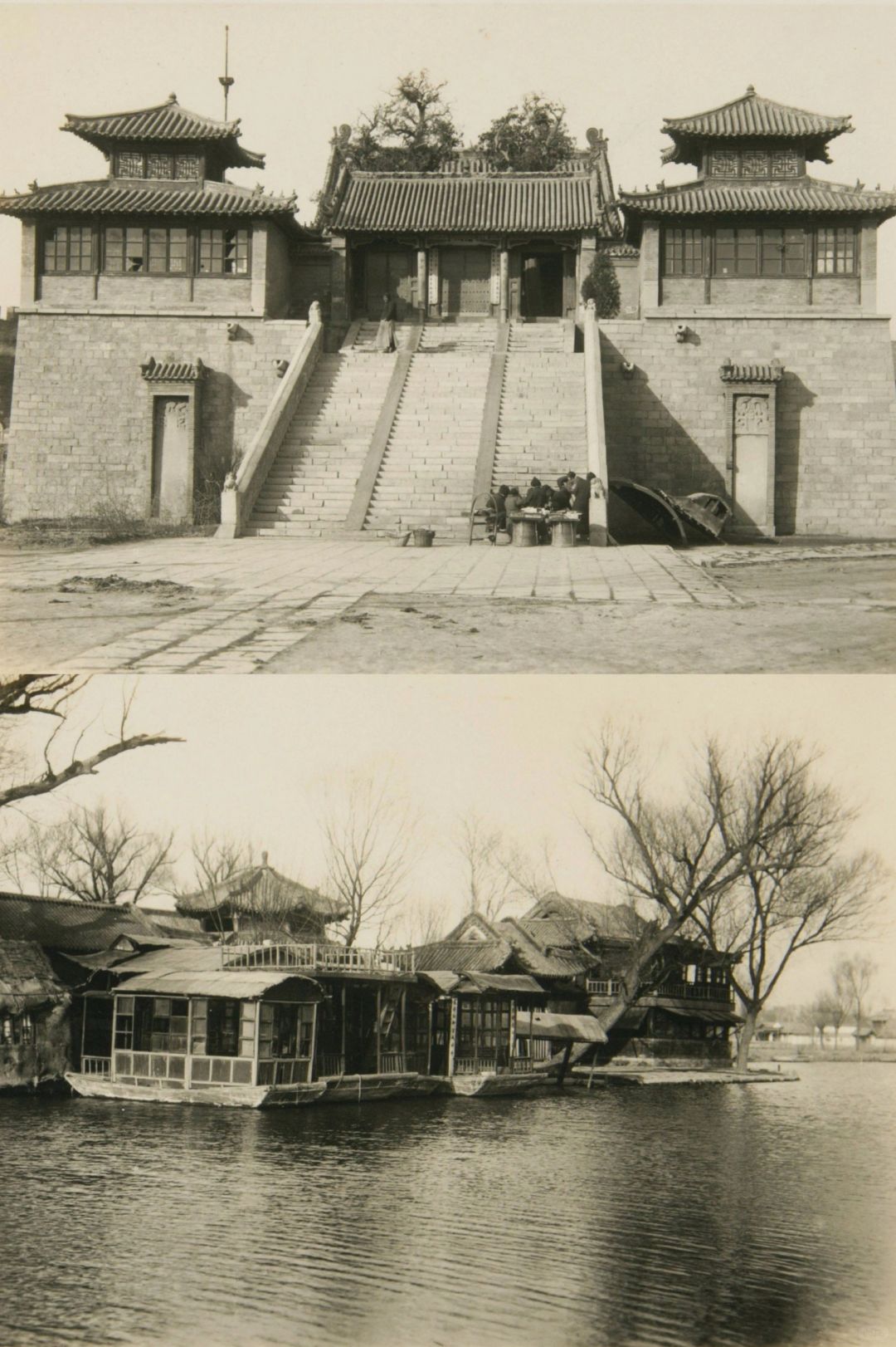 日人拍摄1929年济南老照片：百年前济南名胜