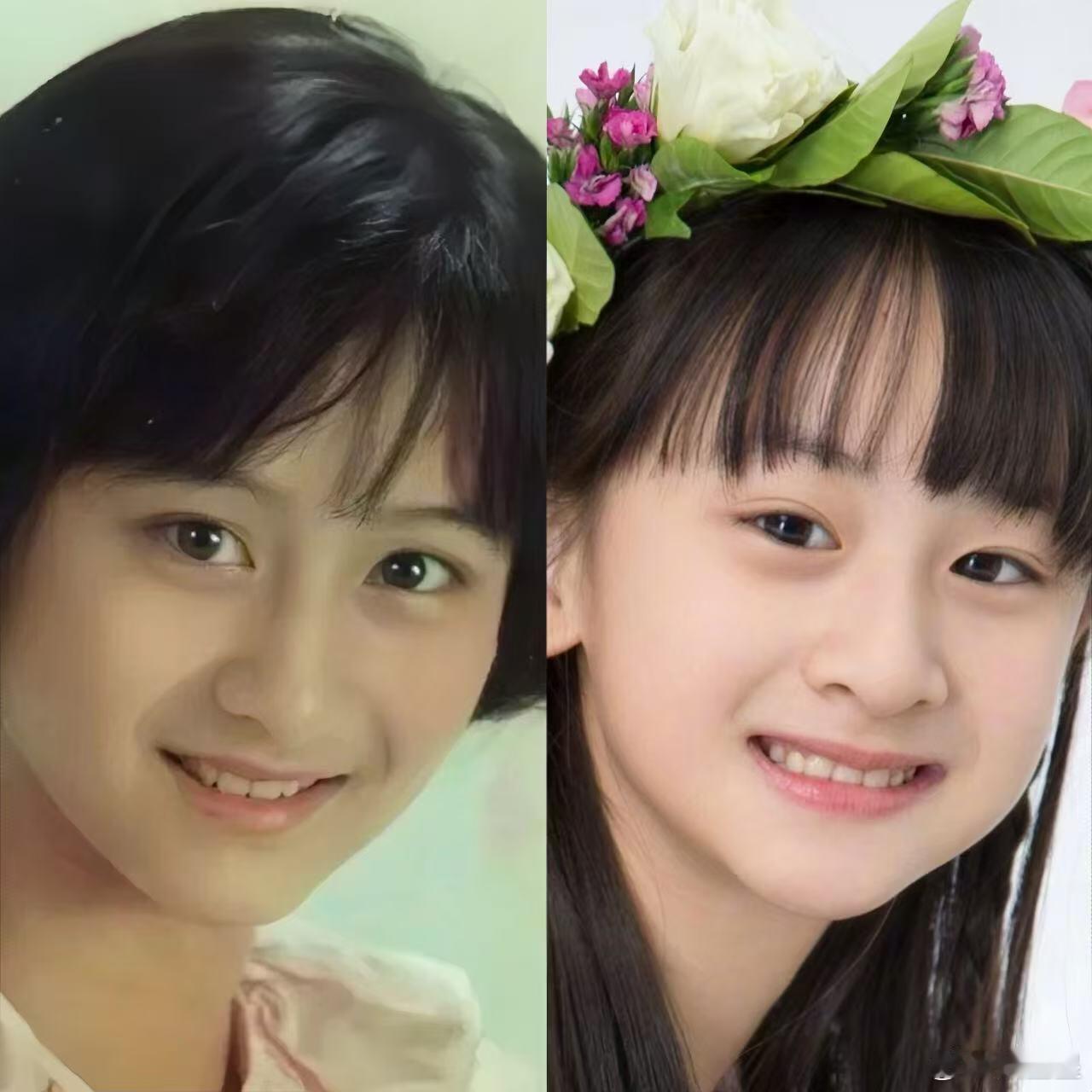 田亮女儿森碟和陈德容老师好像…… ​​​