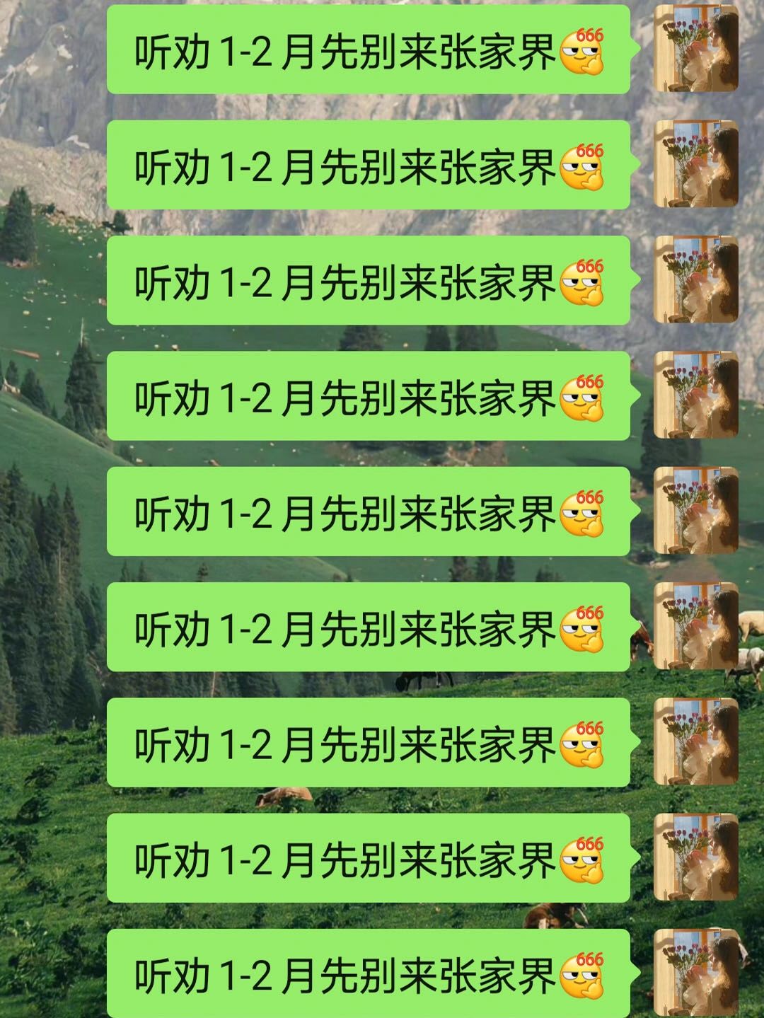 宝子们听劝1-2月去张家界的姐妹👭这份攻略