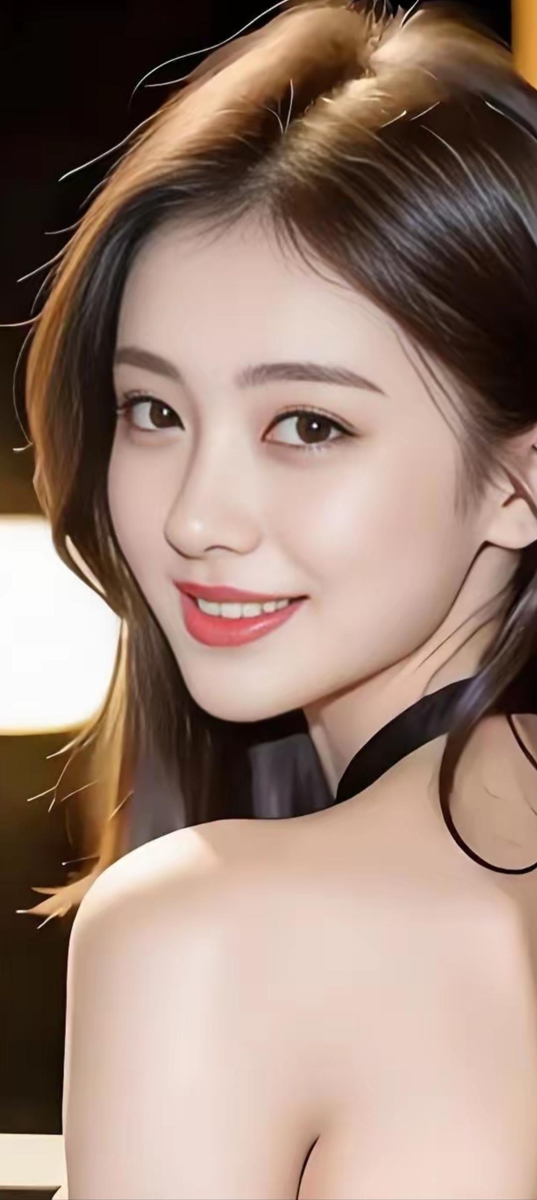 甜美笑容，温柔眼眸，散发迷人魅力！🌟✨