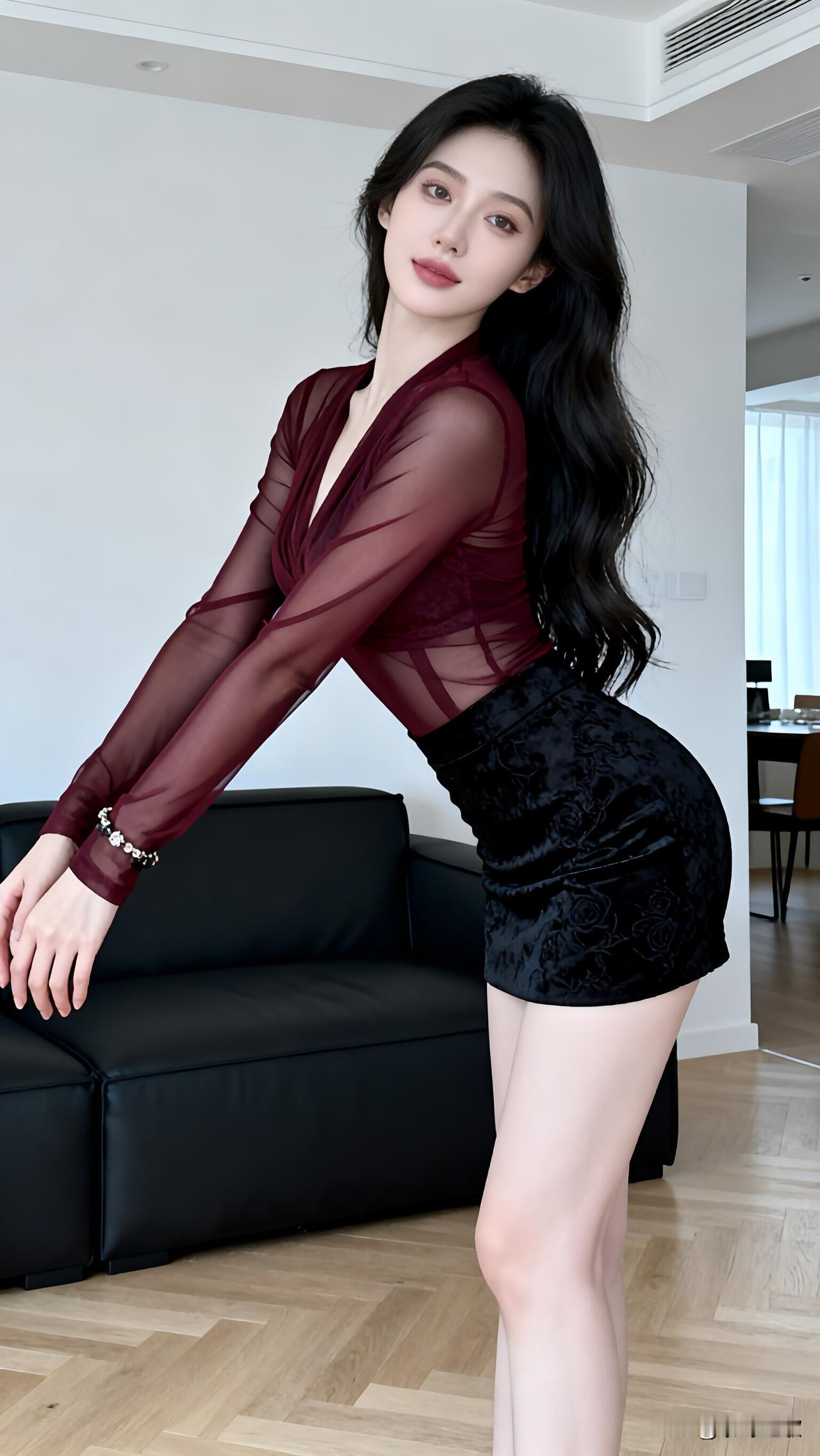 红黑搭配真的绝了！今天的穿搭太有感觉了，简单又高级的日常look
今天特意选了这