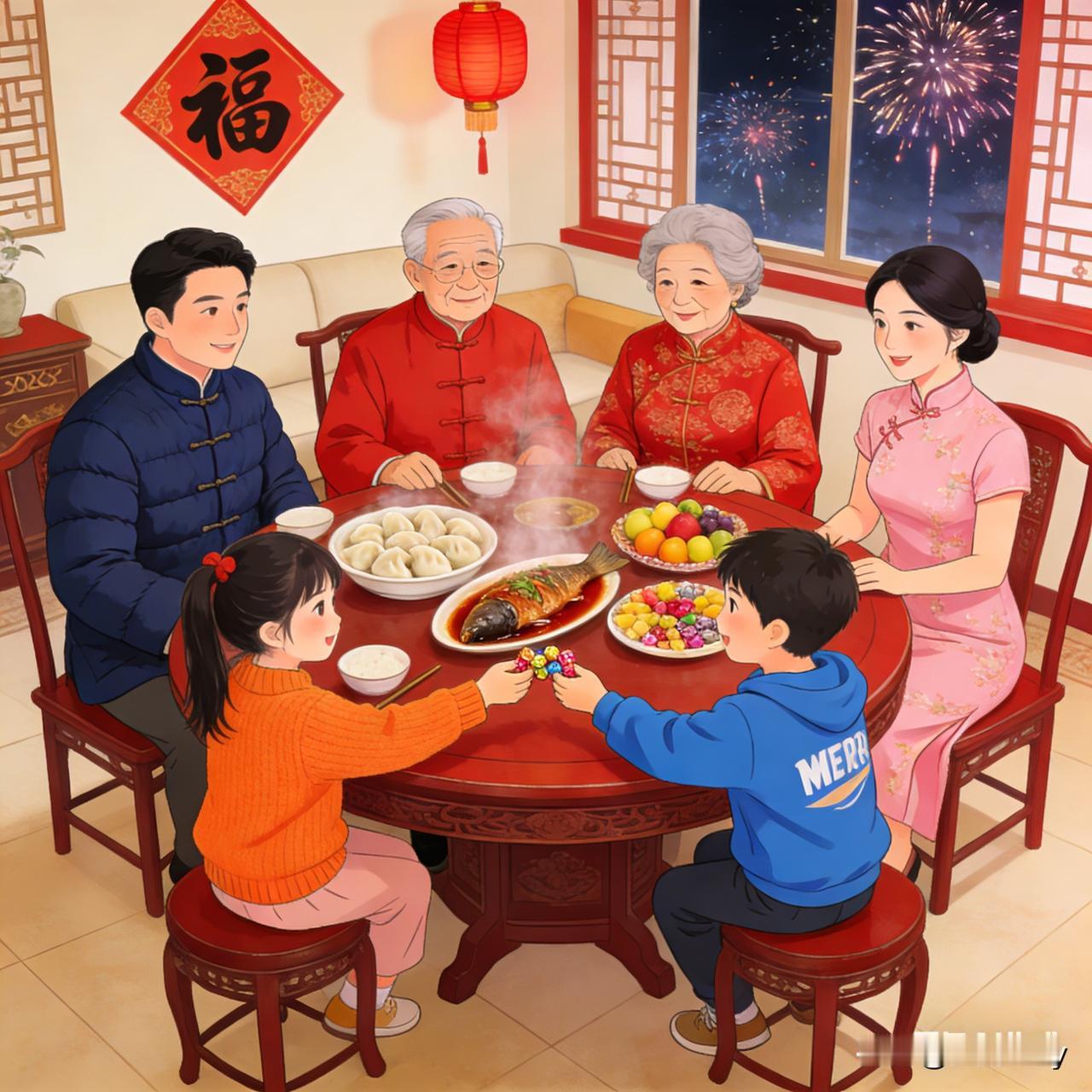 人老了，什么最快乐！

我觉得，什么快乐都比不上天伦之乐！

看着可爱的孙子孙女