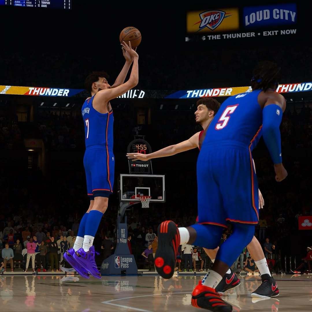 切特晒照回顾戒指之夜💍雷霆双加时战胜火箭 ​​​