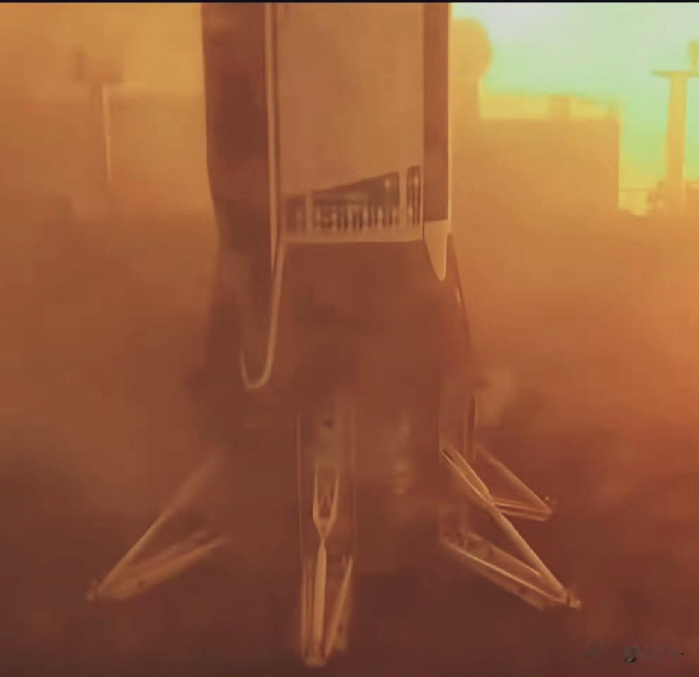 新格伦火箭一级是真干净，白白净净的。
就是这个一级，已经是第二次执行任务了。上一