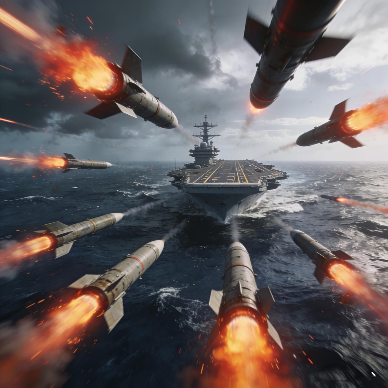 伊朗要打美航母？
嘴炮够不着……
 
就在1月25日，据权威媒体：
伊朗德黑兰革