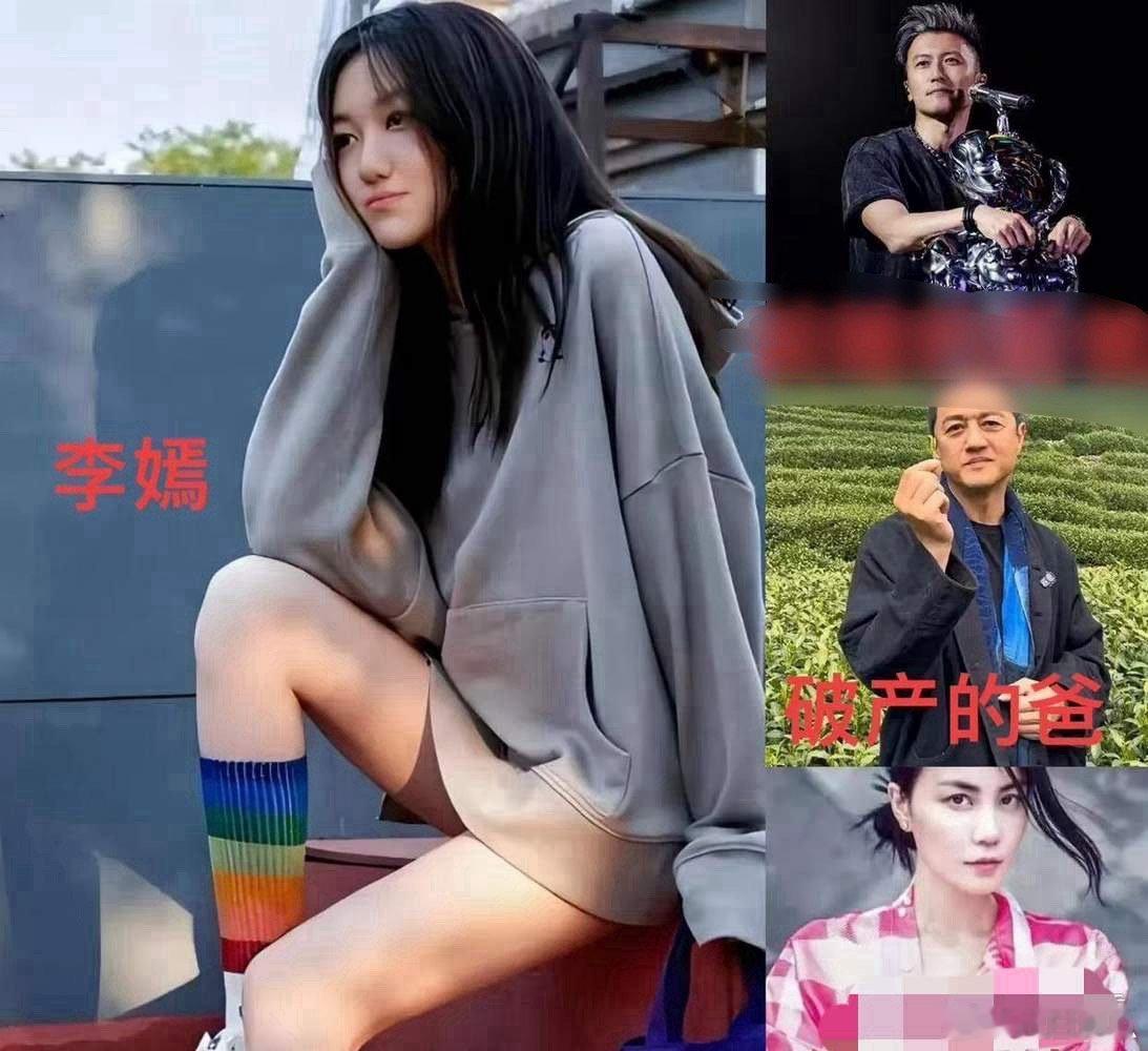 李嫣在瑞士读书，据说一年学费80万！4年花费都够一个人过一辈子了！现在，破产的爸