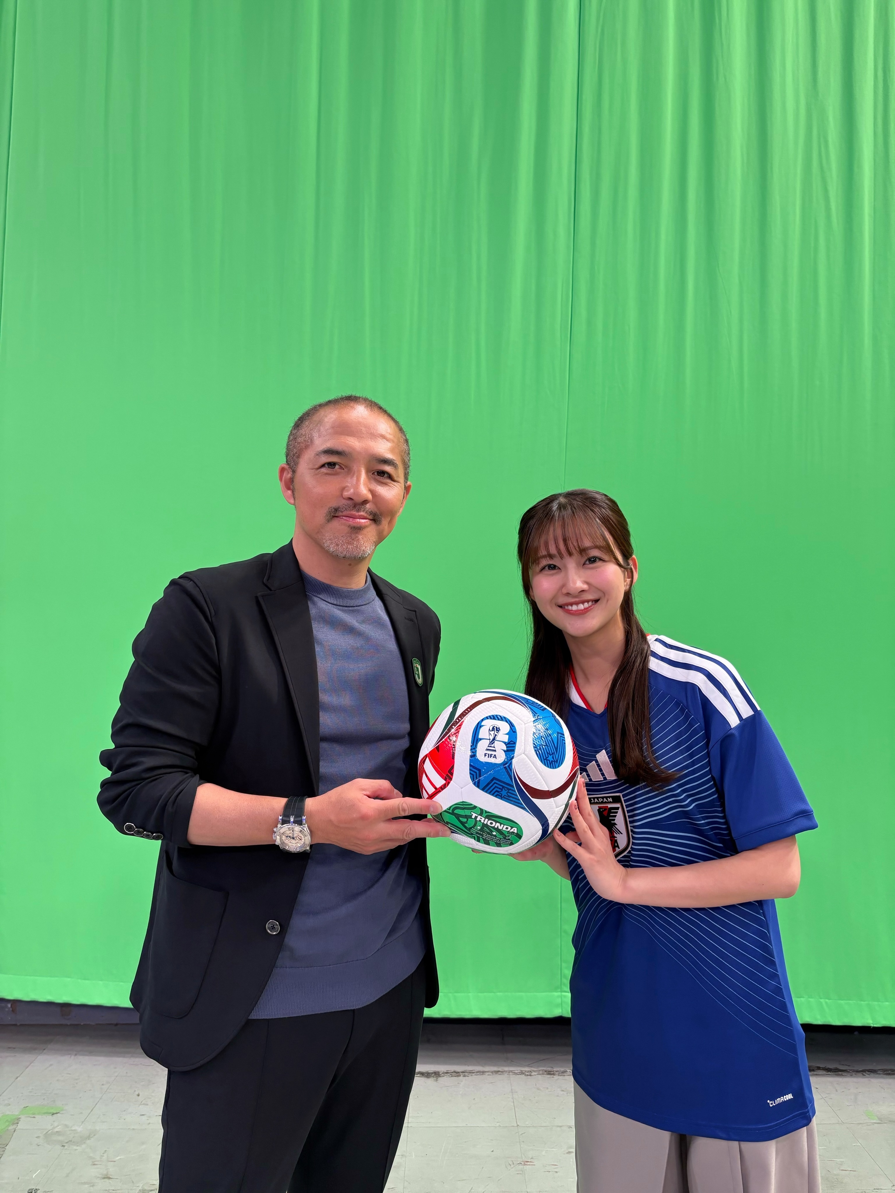 原田葵「お2人にはいつもお世話になりっぱなしですが、、、これからもたくさんサッカ