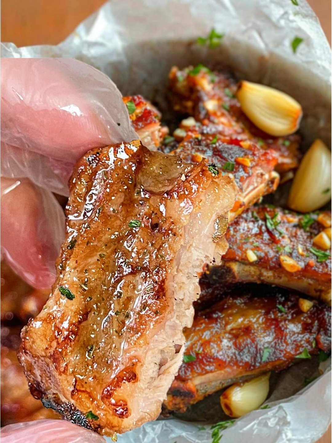 江苏年味  |  苏州年味  |  身边的年味  | 油炸版蒜香排骨 - 食材准