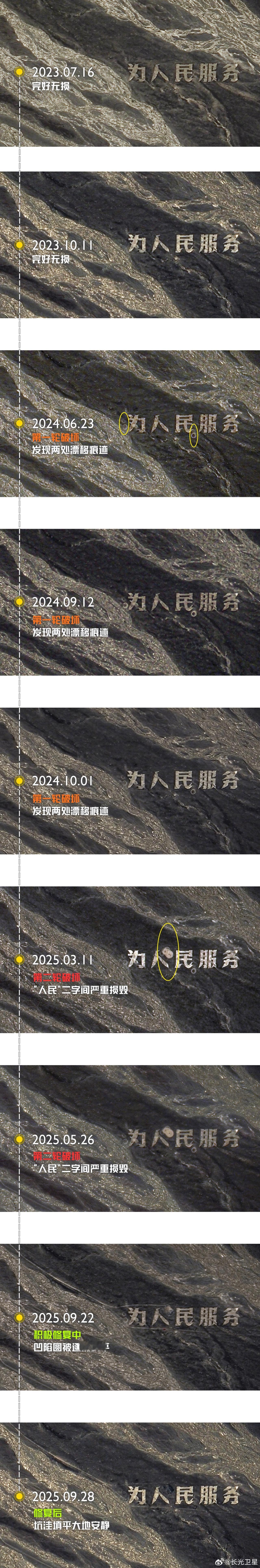 一边是野生越野漂移搞破坏只为好玩博出位；
一边是跨越2000公里自费1万块修复的