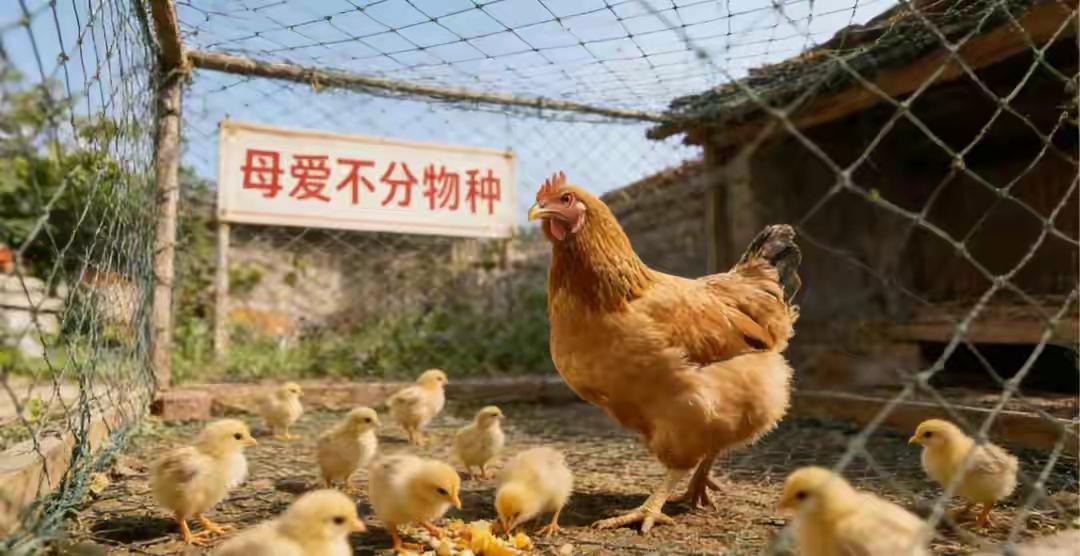 无私母爱最伟大
敢用瀛弱挡洪荒
为母便是保护伞
怎让儿女遭伤亡
俗话称女性为母则