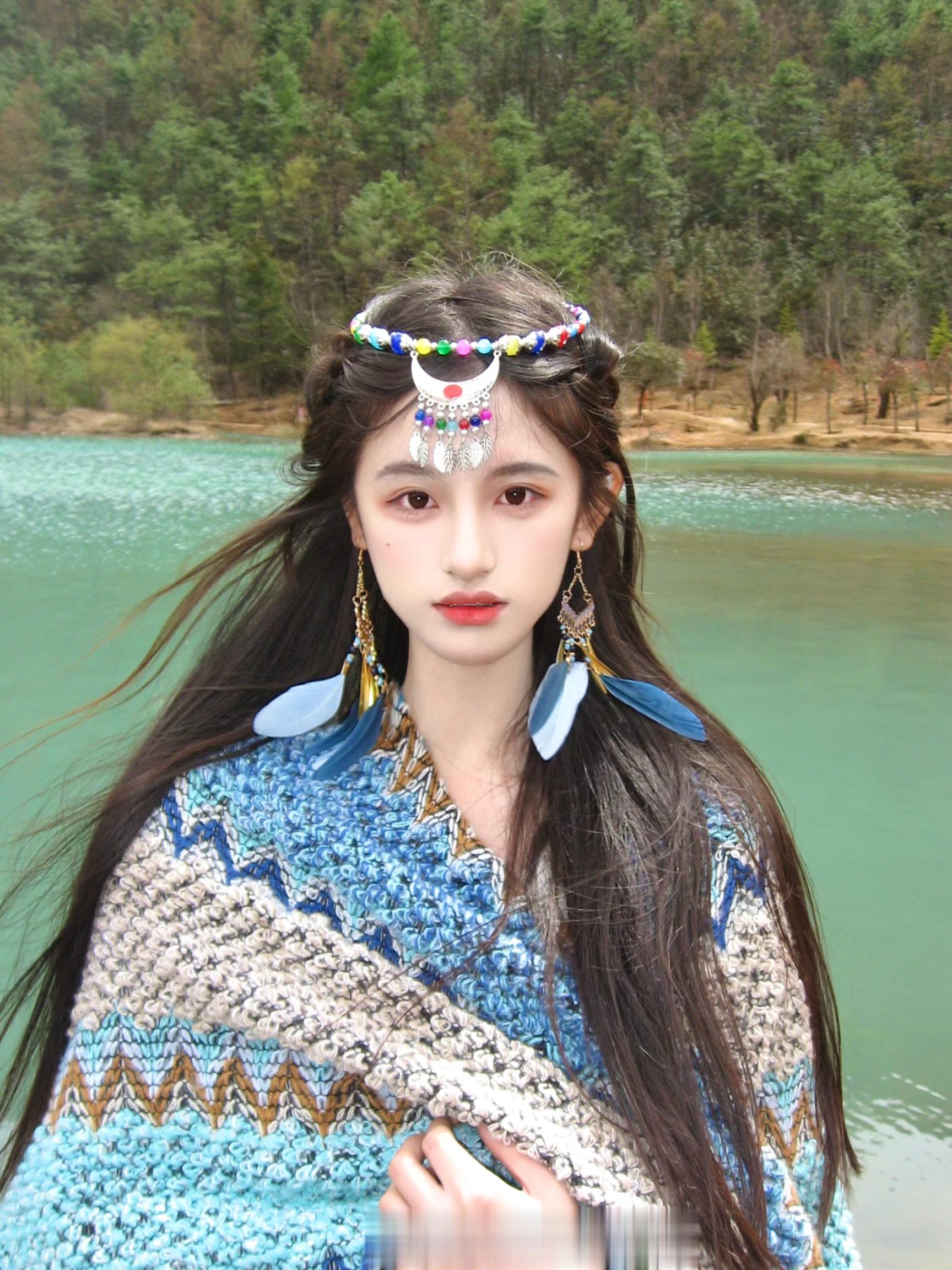 去了云南！蓝月谷真的好美哇 ​​​