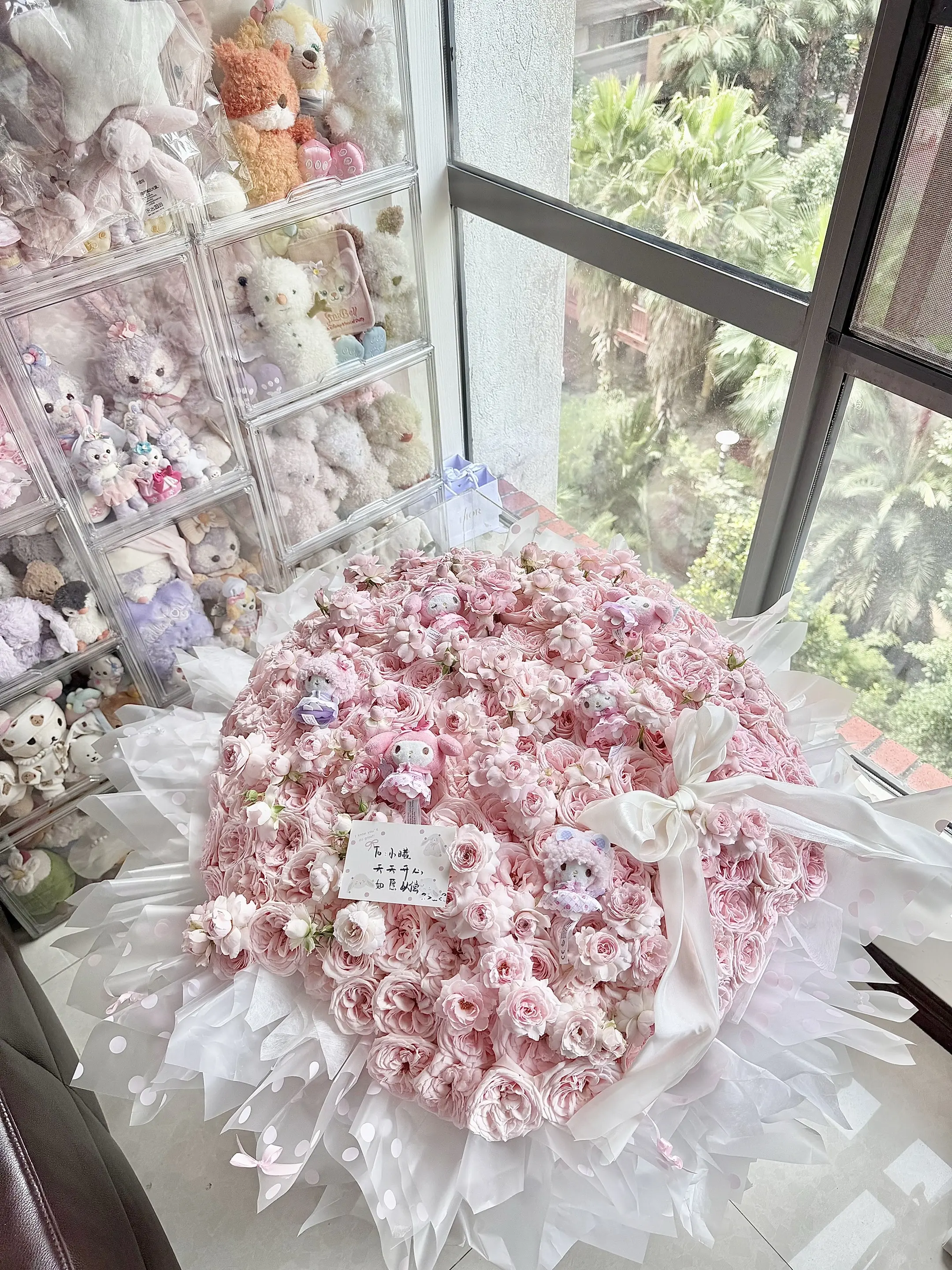 有人觉得浪费 有人为了你开心买了一束又一束