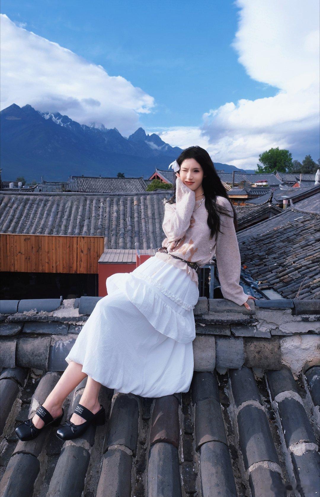 我说今天天气真好 丽江