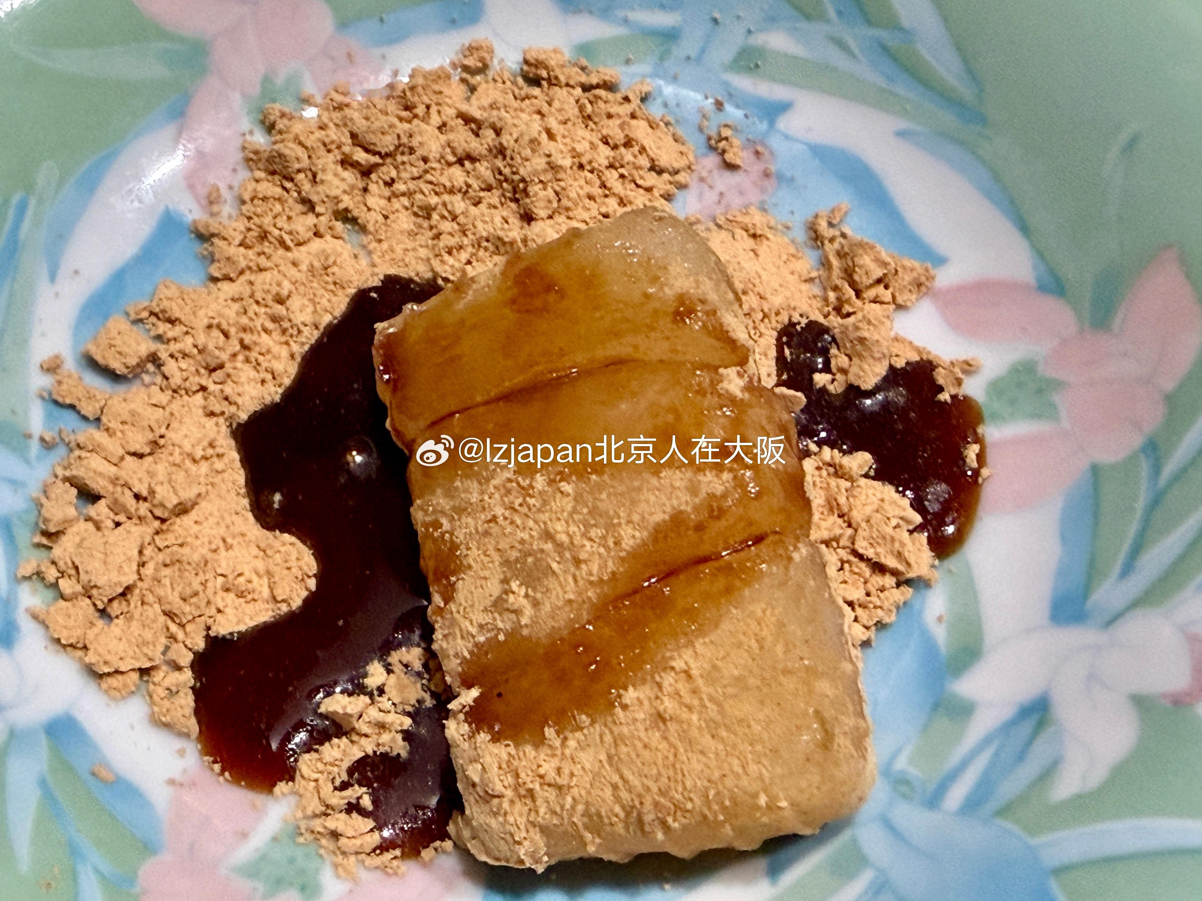 谢谢你的信玄饼基本上就是北京驴打滚儿 日本·大阪
