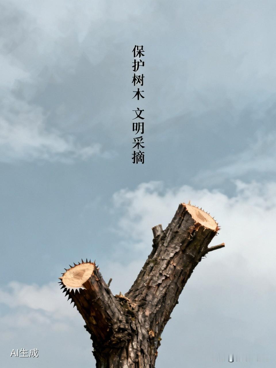 为了采摘洋槐花，礼泉一地碗口大的树都被人锯断了好多棵！真的令人惋惜和气愤！
  