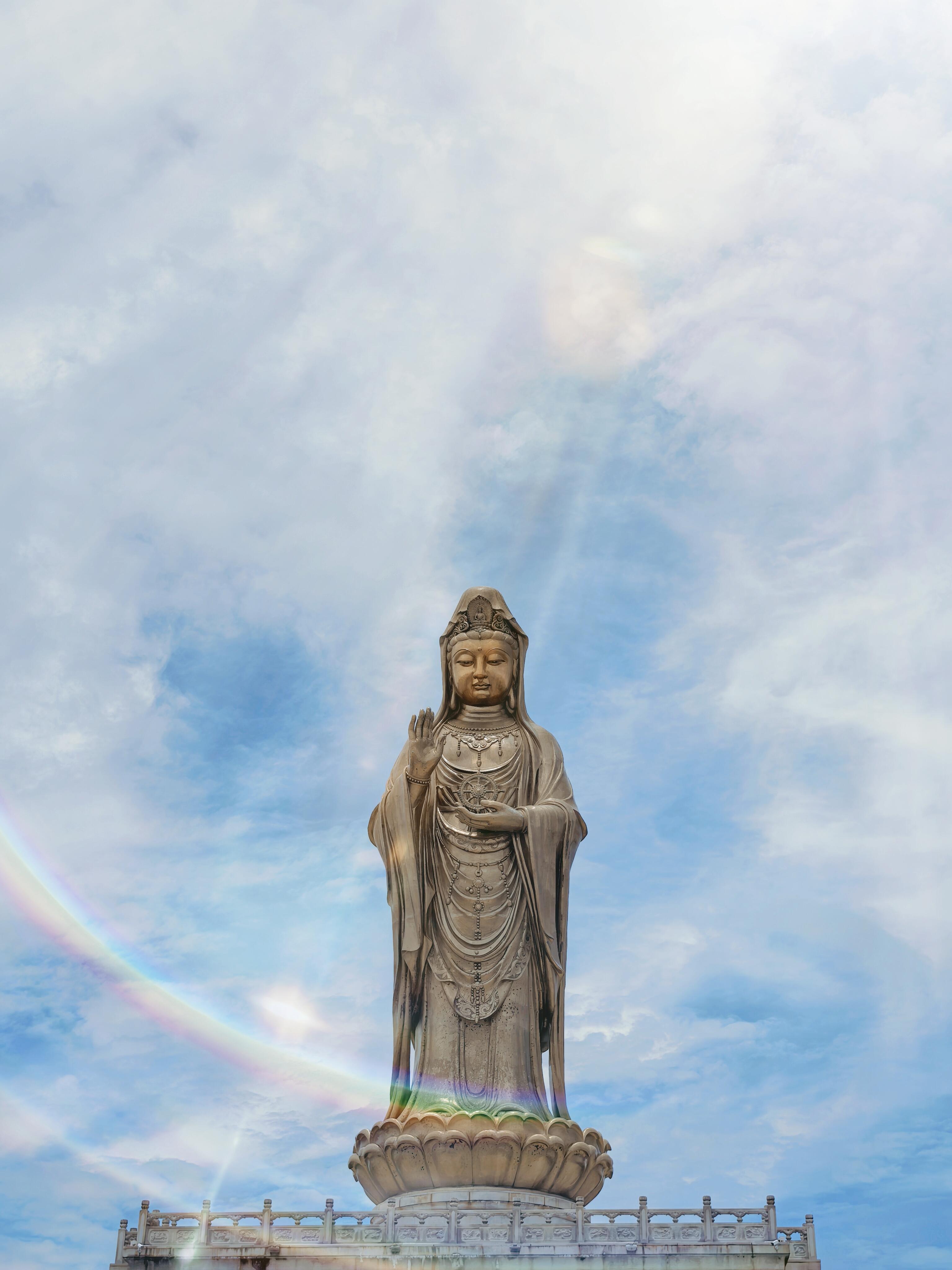 大慈大悲观世音菩萨希望您越来越好愿所求皆所愿祈福 ​​​